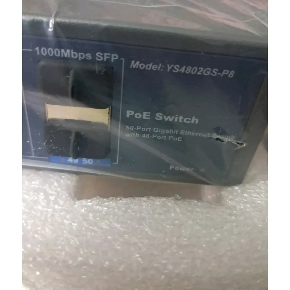 YuanLey 48 Port Gigabit PoE Switch Unmanaged with 2 1000Mbps SFP Uplink 50 Port